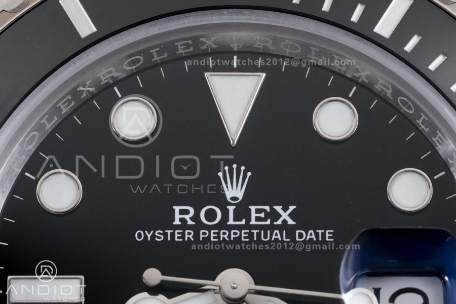 Submariner 41mm 126610 LN Black Ceramic 904L Steel RCF 1:1 Best Edition RC3235