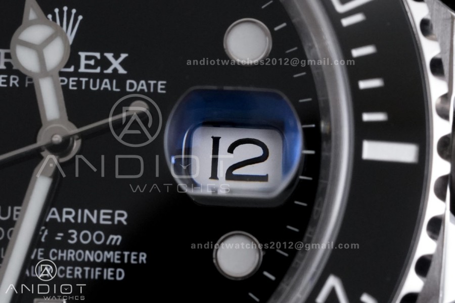 Submariner 41mm 126610 LN Black Ceramic 904L Steel RCF 1:1 Best Edition RC3235