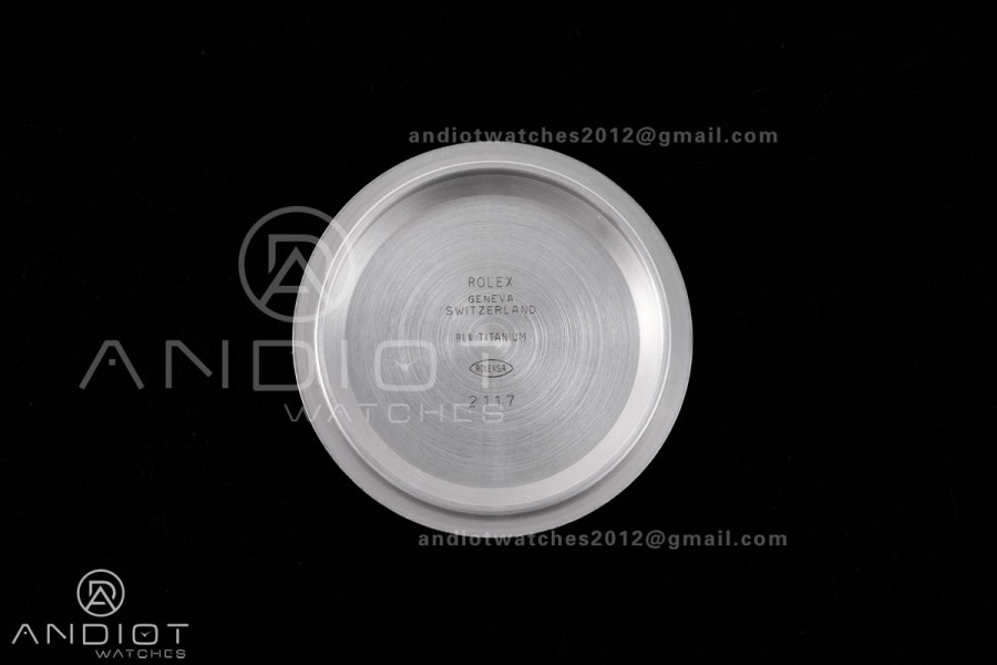 Yacht-Master 226627 Titanium Clean Plus 1:1 Best Edition Black Dial on Titanium Bracelet DD3235