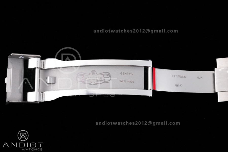 Yacht-Master 226627 Titanium Clean Plus 1:1 Best Edition Black Dial on Titanium Bracelet DD3235