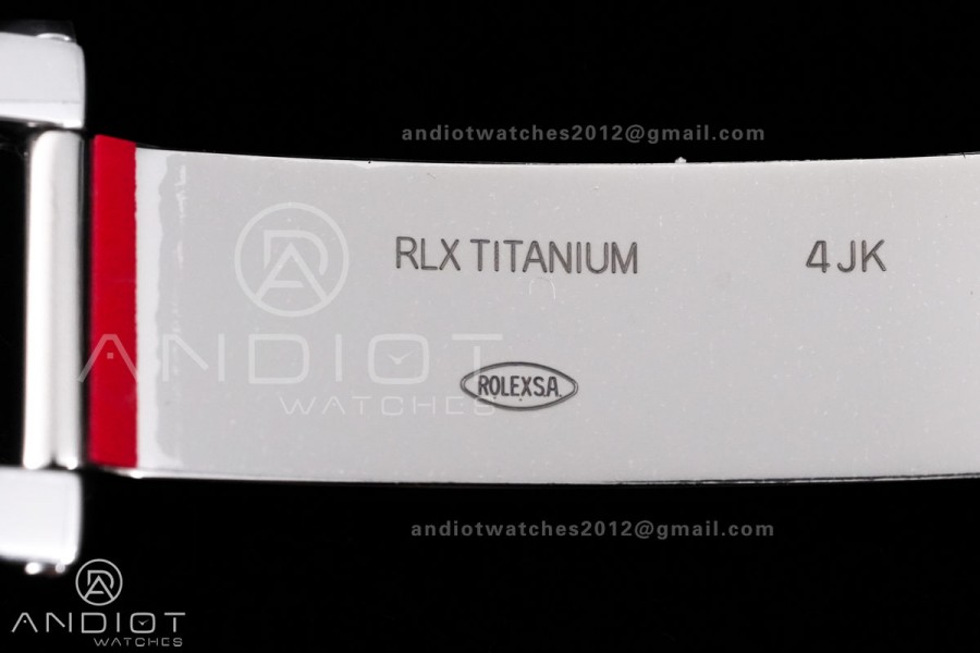 Yacht-Master 226627 Titanium Clean Plus 1:1 Best Edition Black Dial on Titanium Bracelet DD3235