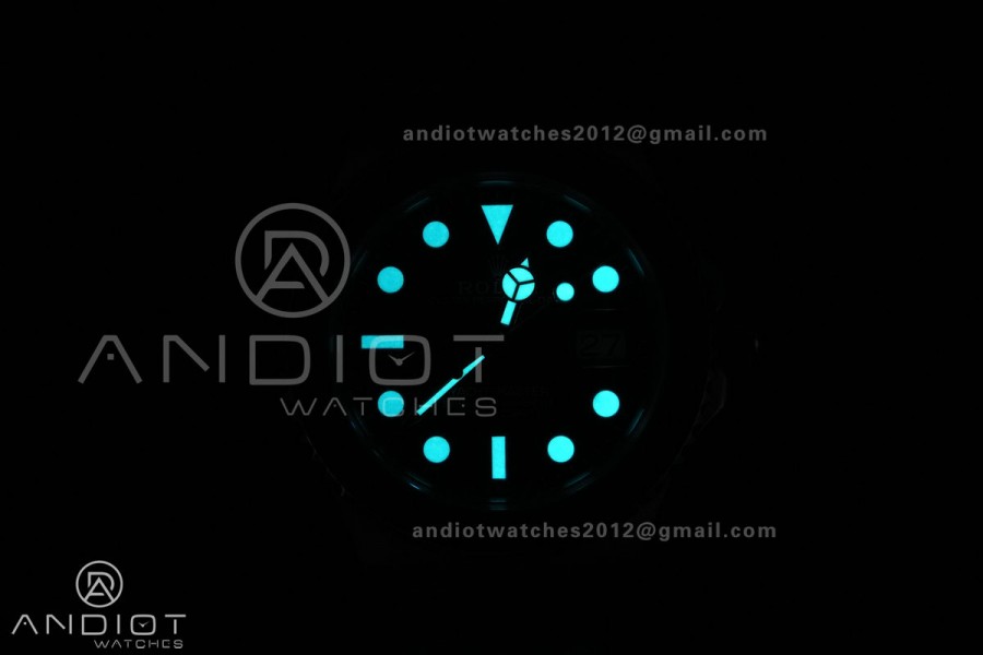 Yacht-Master 226627 Titanium Clean Plus 1:1 Best Edition Black Dial on Titanium Bracelet DD3235