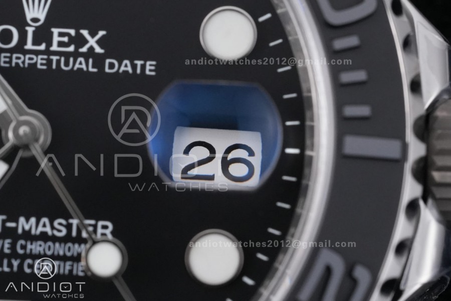 Yacht-Master 226627 Titanium Clean Plus 1:1 Best Edition Black Dial on Titanium Bracelet DD3235