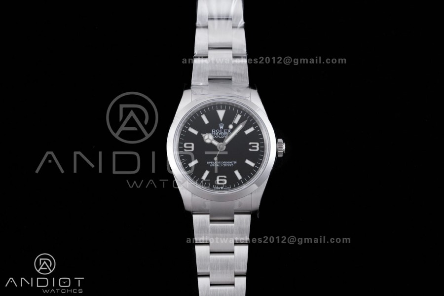 Explorer 36 124270 904L Steel EWEF 1:1 Best Edition on SS Bracelet A3230