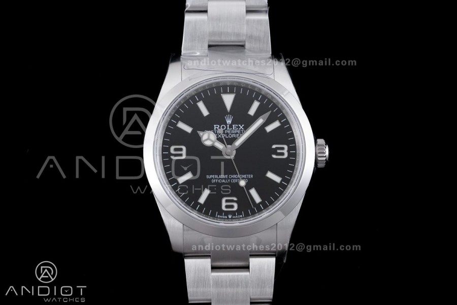 Explorer 36 124270 904L Steel EWEF 1:1 Best Edition on SS Bracelet A3230