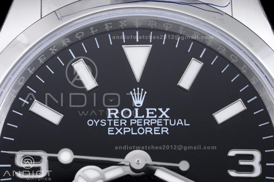 Explorer 36 124270 904L Steel EWEF 1:1 Best Edition on SS Bracelet A3230