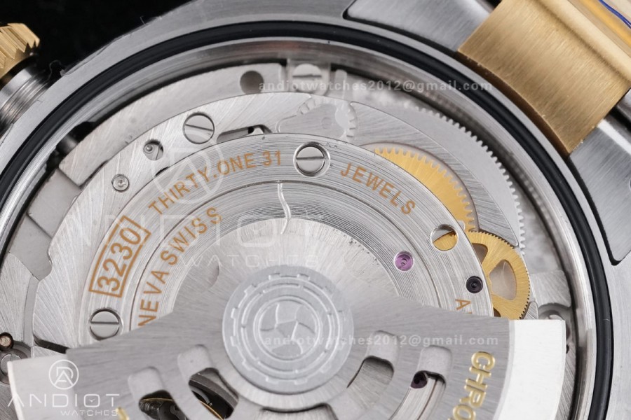 Explorer 124273 36mm Steel EWEF 1:1 Best Edition Black Dial on SS/YG Bracelet A3230