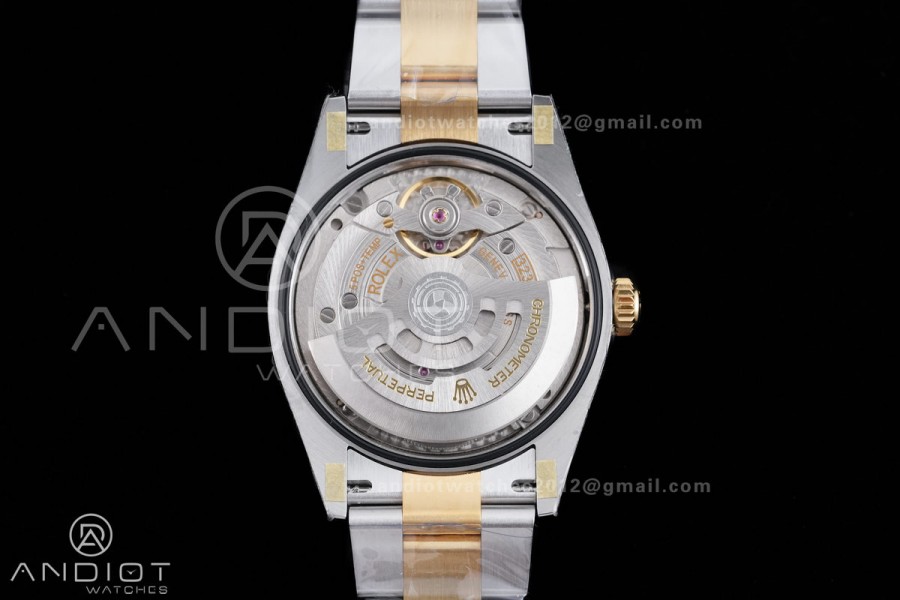 Explorer 124273 36mm Steel EWEF 1:1 Best Edition Black Dial on SS/YG Bracelet A3230