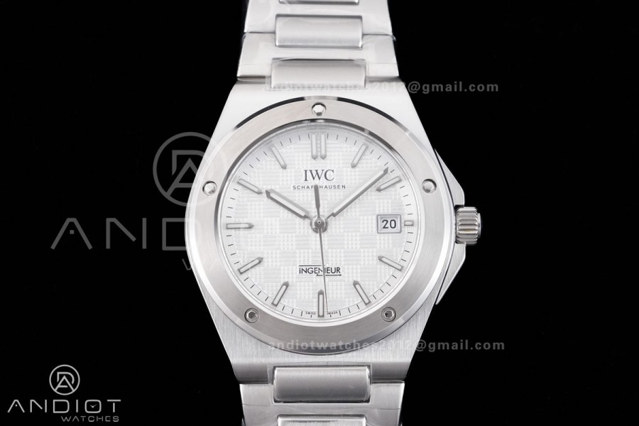 GH Factory IWC Ingenieur IW328902 White Dial On SS Automatic Miyota 9015