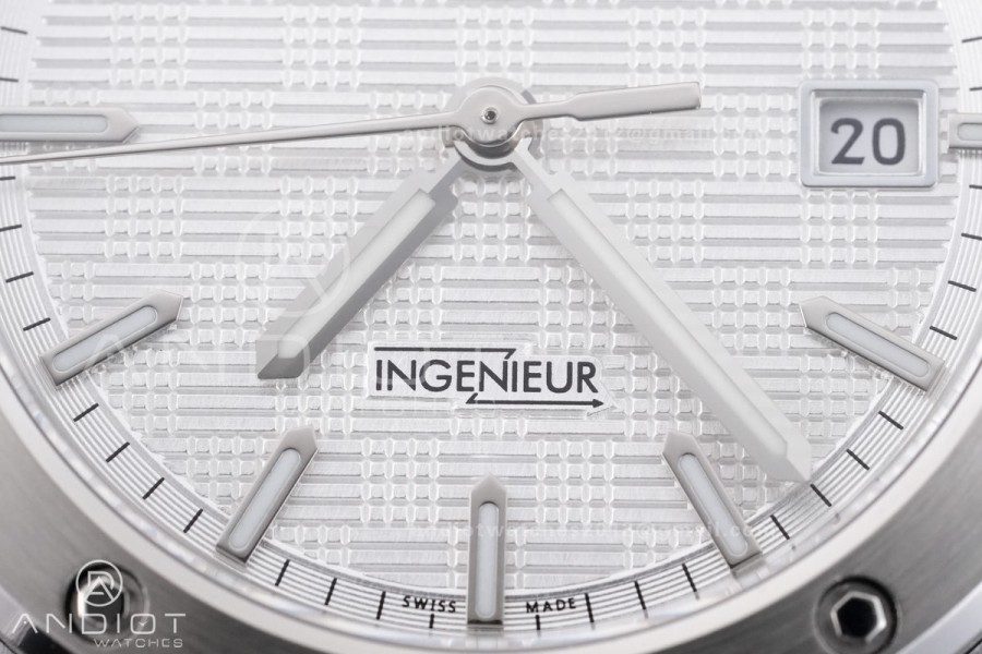 GH Factory IWC Ingenieur IW328902 White Dial On SS Automatic Miyota 9015