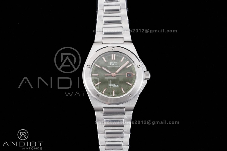 GH Factory IWC Ingenieur IW328908 White Dial On SS Automatic Miyota 9015
