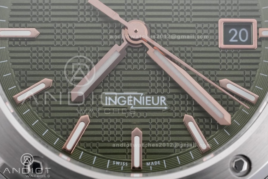 GH Factory IWC Ingenieur IW328908 White Dial On SS Automatic Miyota 9015