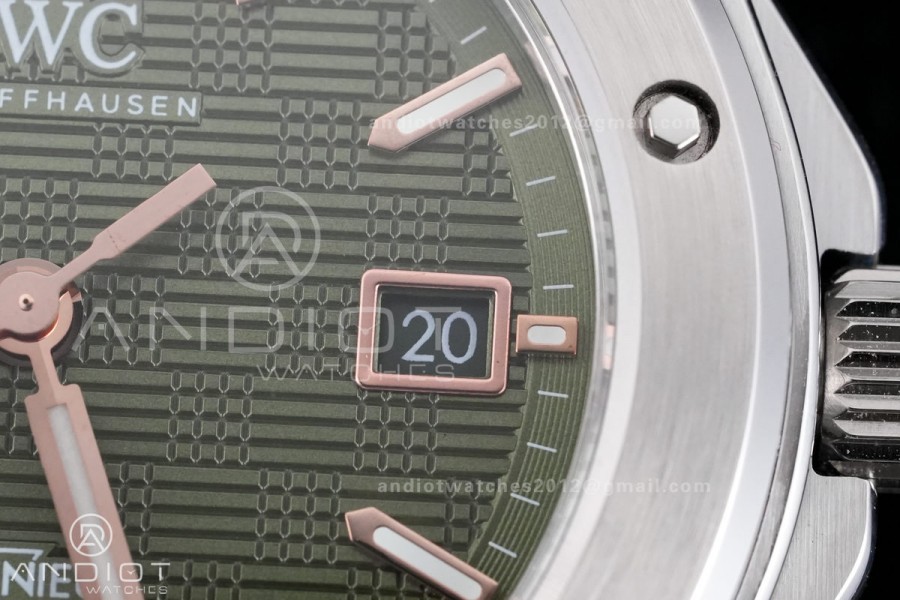 GH Factory IWC Ingenieur IW328908 White Dial On SS Automatic Miyota 9015