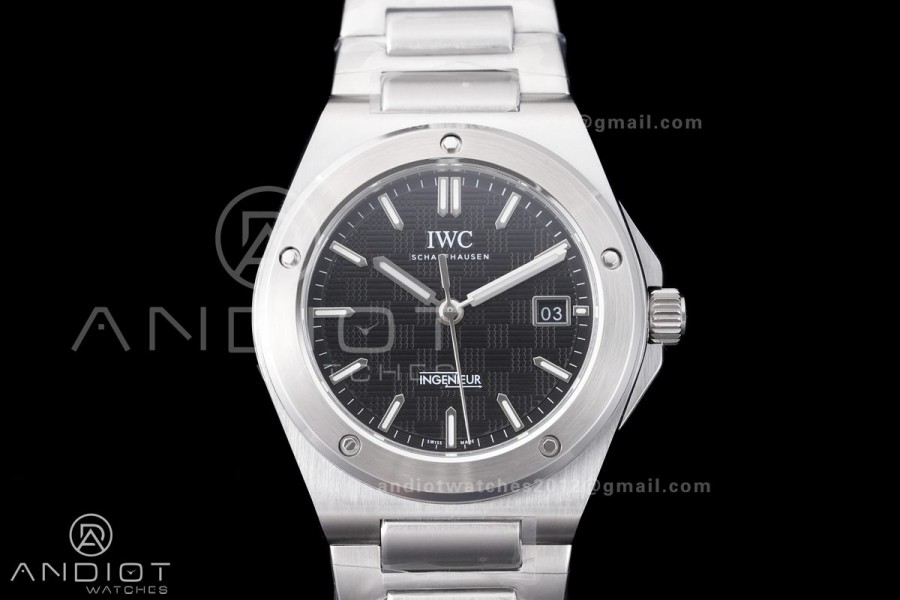 GH Factory IWC Ingenieur IW328901 White Dial On SS Automatic Miyota 9015