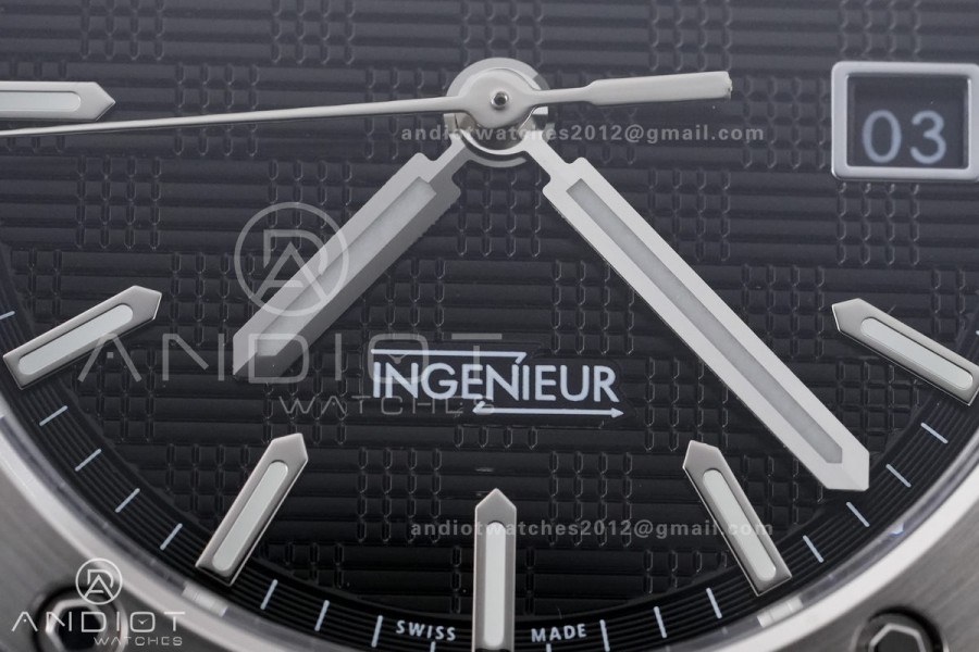 GH Factory IWC Ingenieur IW328901 White Dial On SS Automatic Miyota 9015