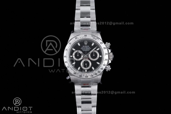 Daytona 116520 QF 1:1 Best Edition Black Dial on S...
