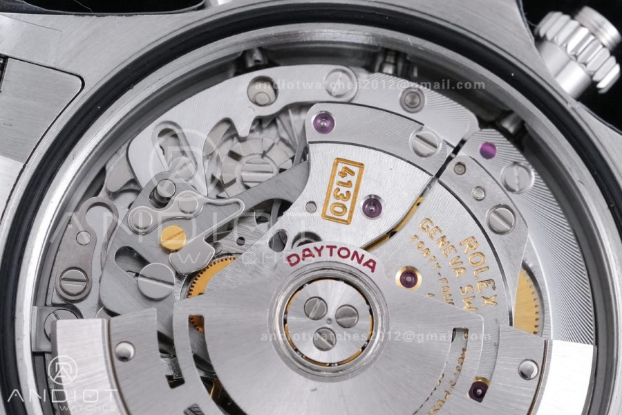 Daytona 116520 QF 1:1 Best Edition Black Dial on SS Bracelet SA4130 V2