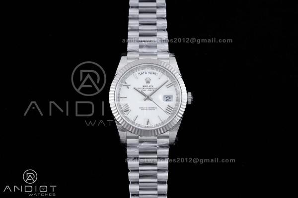 DayDate 40 228239 VSF 1:1 Best Edition White Roman...