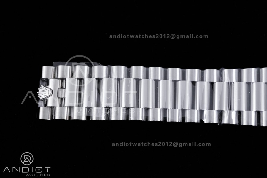 DayDate 40 228239 VSF 1:1 Best Edition White Roman Dial on President Bracelet VS3255 V2 (Gain Weight)182g