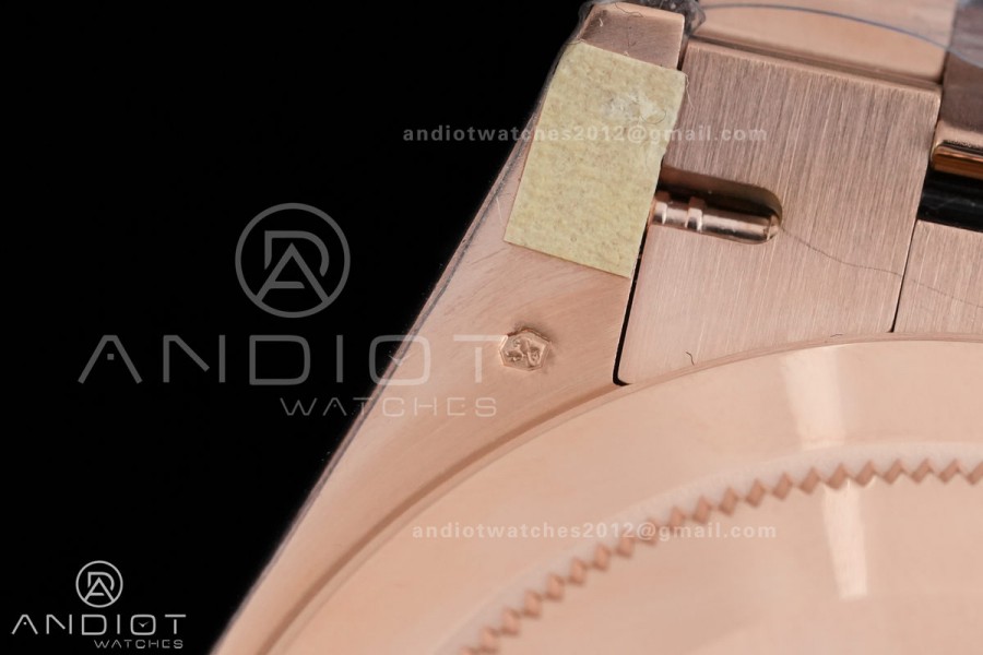 Day Date 228235 40mm 904L RG VSF 1:1 Best Edition Green Dial Roman Marker On RG President Bracelet DD3255