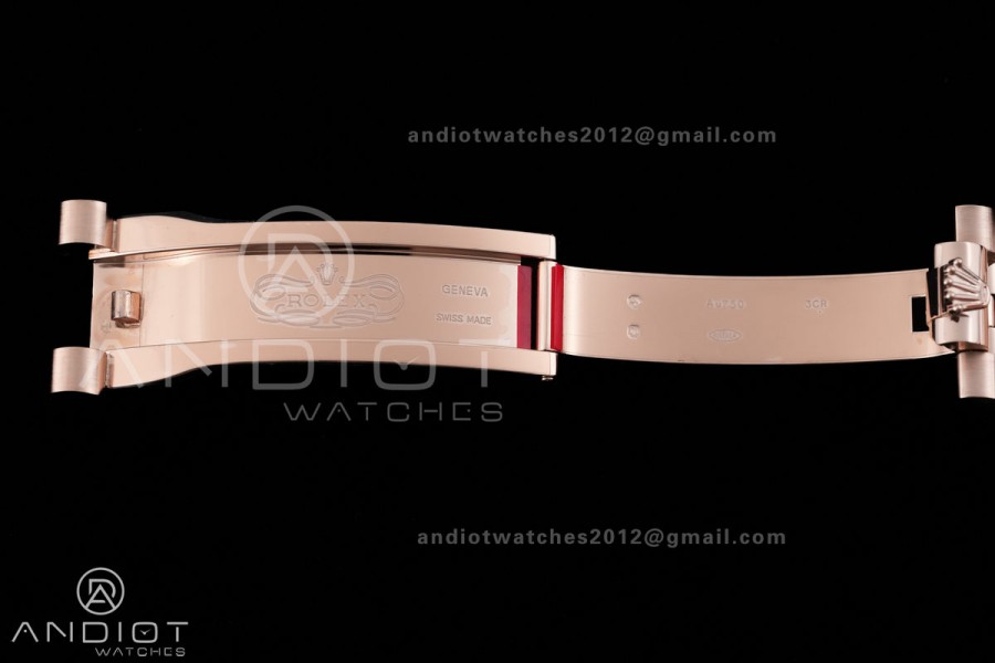 Day Date 228235 40mm 904L RG VSF 1:1 Best Edition Green Dial Roman Marker On RG President Bracelet DD3255