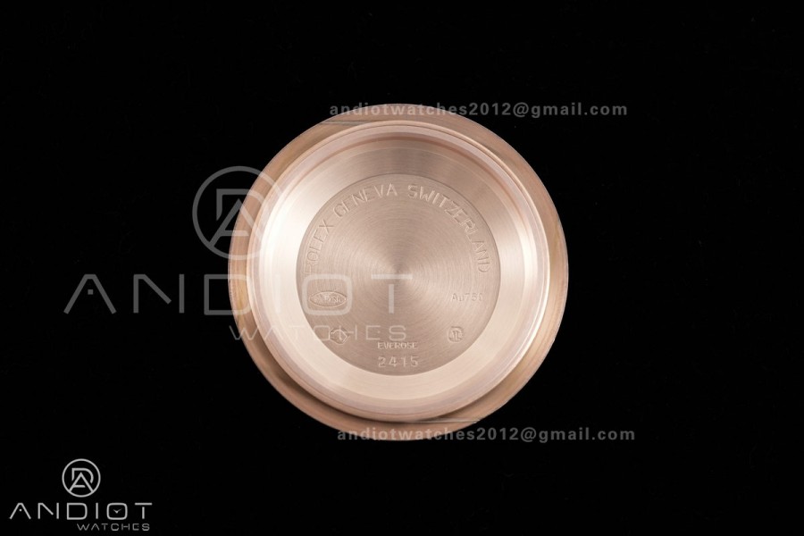 Day Date 228235 40mm 904L RG VSF 1:1 Best Edition Green Dial Roman Marker On RG President Bracelet DD3255