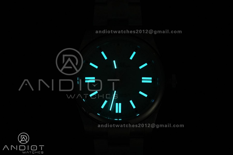 Oyster Perpetual 134300 41mm VSF 1:1 Best Edition 904L Steel 2025 Pistachio Green Dial DD3230