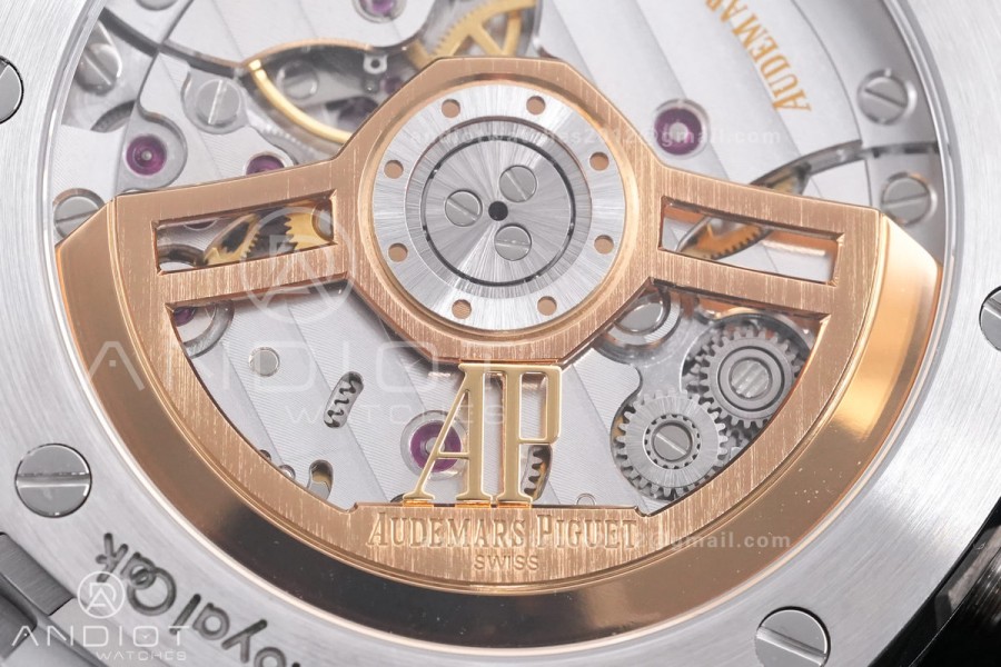 Royal Oak 15510 SS APSF 1:1 Best Edition Gray Dial on SS Bracelet SA4302 Super Clone