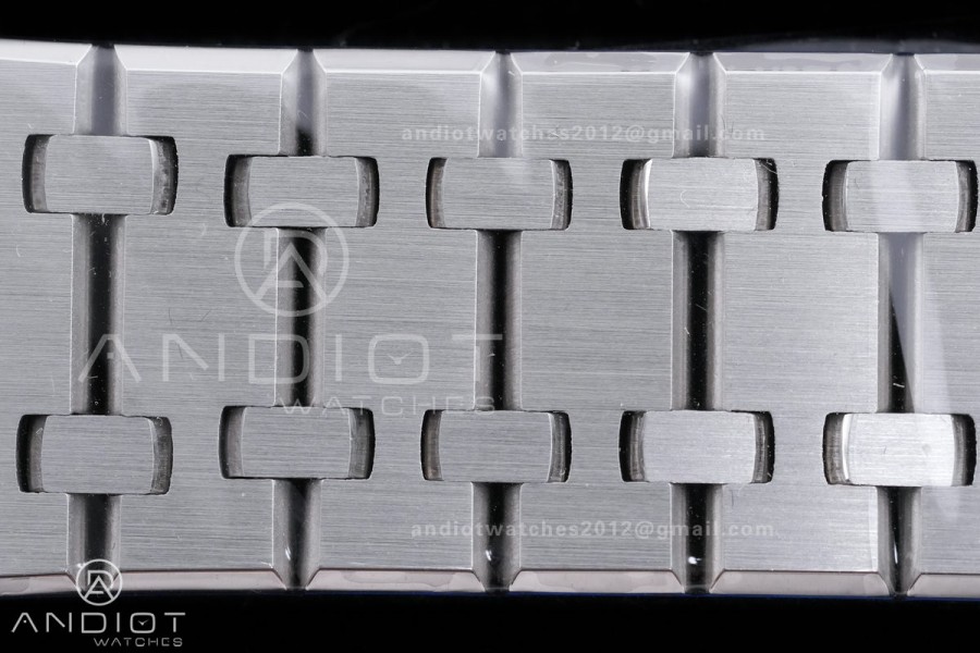 Royal Oak 15510 SS APSF 1:1 Best Edition Gray Dial on SS Bracelet SA4302 Super Clone