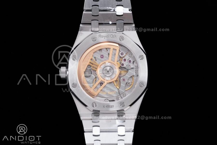 Royal Oak 15510 SS APSF 1:1 Best Edition Gray Dial on SS Bracelet SA4302 Super Clone