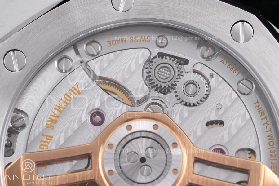 Royal Oak 15510 SS APSF 1:1 Best Edition Gray Dial on SS Bracelet SA4302 Super Clone