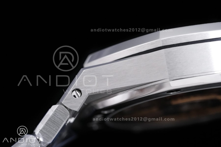 Royal Oak 15510 SS APSF 1:1 Best Edition Green Dial on SS Bracelet SA4302 Super Clone