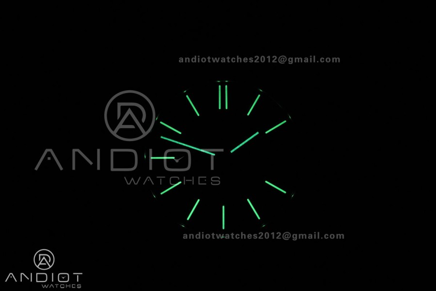 Royal Oak 15510 SS APSF 1:1 Best Edition Green Dial on SS Bracelet SA4302 Super Clone