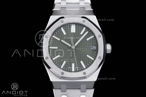 Royal Oak 15510 SS APSF 1:1 Best Edition Green Dia...