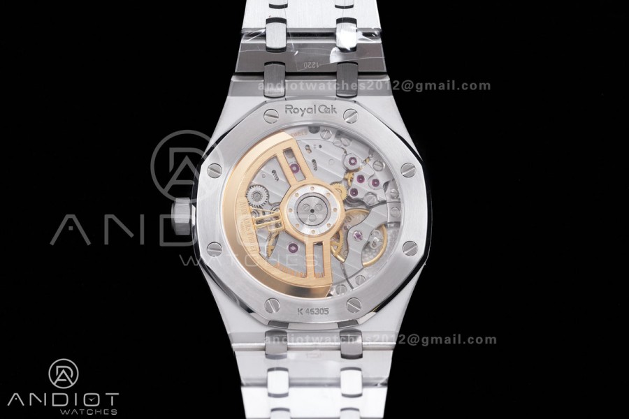 Royal Oak 15510 SS APSF 1:1 Best Edition Green Dial on SS Bracelet SA4302 Super Clone