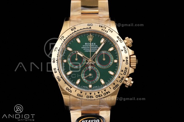 Daytona 116508 BTF 1:1 Best Edition Green Dial on ...
