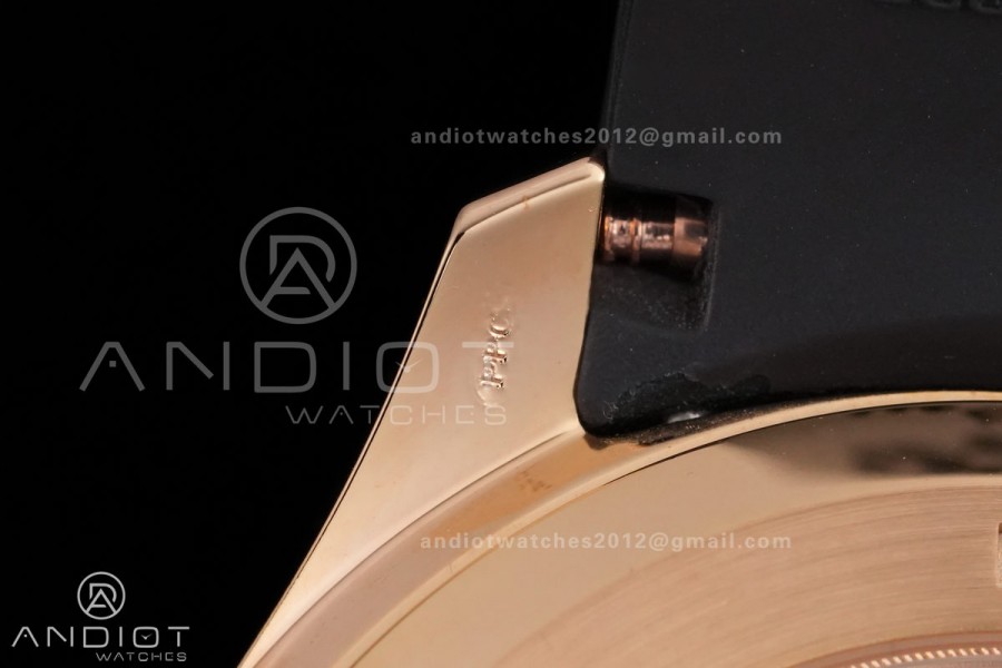 Aquanaut 5167 RG BUFF 1:1 Best Edition Brown Dial on Brown Rubber Strap 330 Super Clone (Weighted 124g)