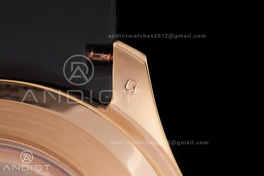 Aquanaut 5167 RG BUFF 1:1 Best Edition Brown Dial on Brown Rubber Strap 330 Super Clone (Weighted 124g)