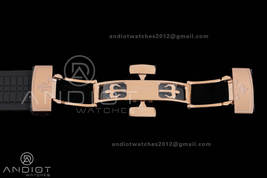 Aquanaut 5167 RG BUFF 1:1 Best Edition Brown Dial on Brown Rubber Strap 330 Super Clone (Weighted 124g)