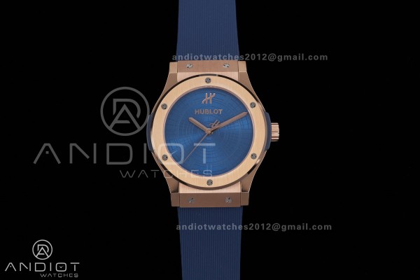 Classic Fusion 42mm RG JJZF 1:1 Best Edition Blue ...