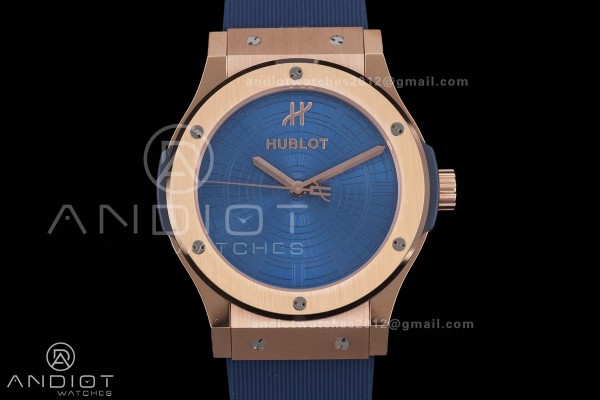 Classic Fusion 42mm RG JJZF 1:1 Best Edition Blue ...
