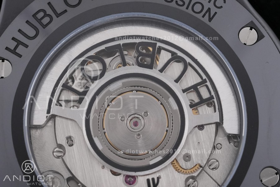 Classic Fusion 42mm Ceramic JJZF 1:1 V2 Best Edition Blue Textured Dial On Blue Rubber Strap Asian SW300