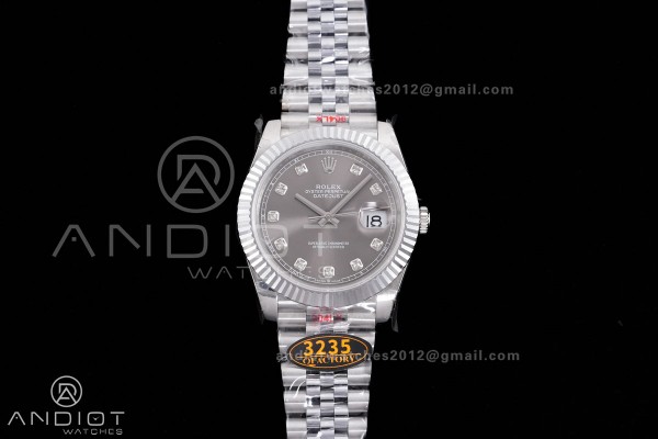 DateJust 41 126334 QF 1:1 Best Edition 904L Steel ...