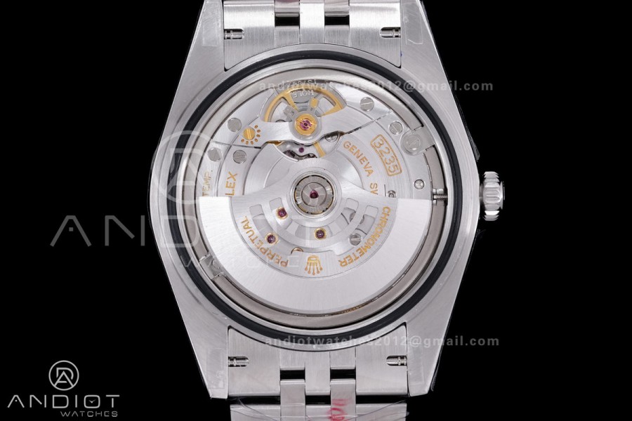 DateJust 41 126334 QF 1:1 Best Edition 904L Steel Gray Diamonds Dial on Jubilee Bracelet QF3235 (149g)