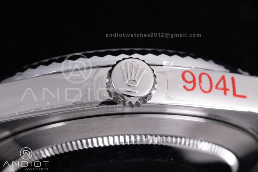 DateJust 41 126334 QF 1:1 Best Edition 904L Steel Gray Diamonds Dial on Jubilee Bracelet QF3235 (149g)
