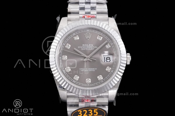 DateJust 41 126334 QF 1:1 Best Edition 904L Steel ...