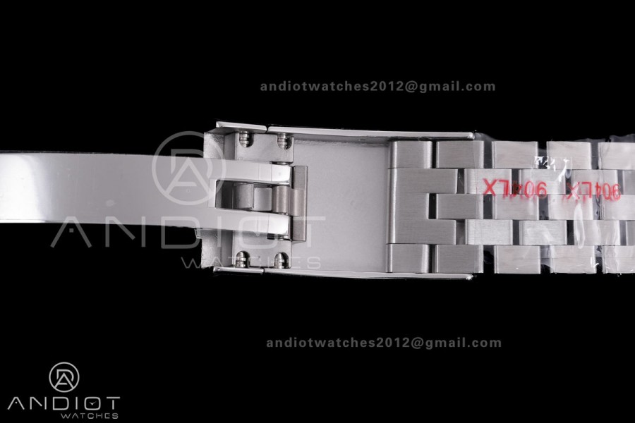 DateJust 41 126334 QF 1:1 Best Edition 904L Steel Green Stick Dial on Jubilee Bracelet QF3235 (149g)