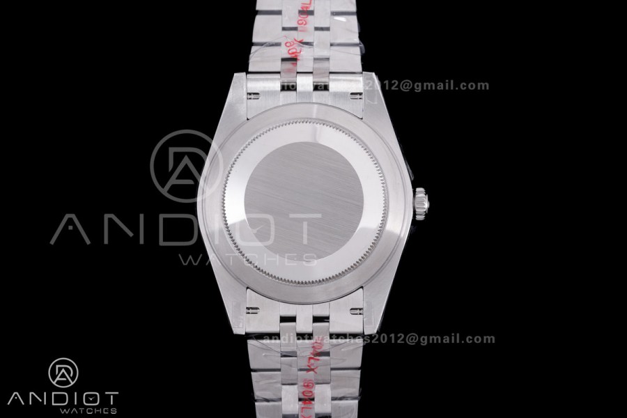 DateJust 41 126334 QF 1:1 Best Edition 904L Steel Green Stick Dial on Jubilee Bracelet QF3235 (149g)