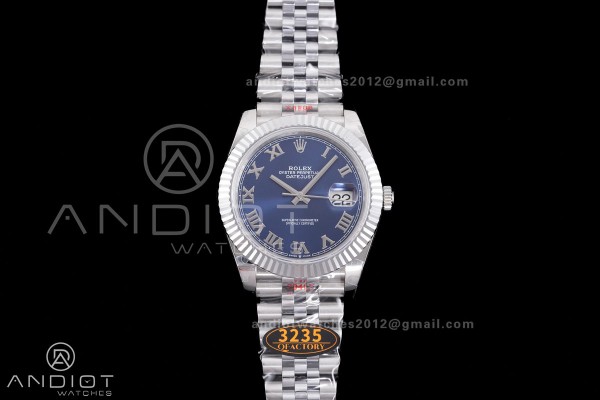 DateJust 41 126334 QF 1:1 Best Edition 904L Steel ...