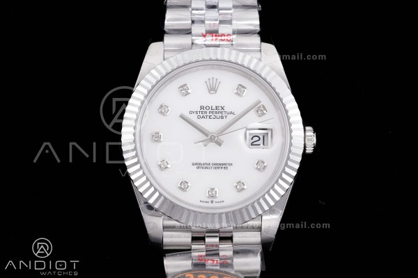DateJust 41 126334 QF 1:1 Best Edition 904L Steel ...